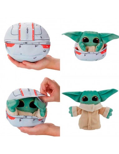 Peluche Star Wars Baby Yoda transform