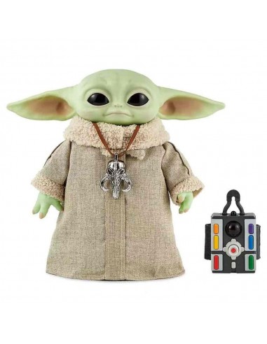 Peluche Star Wars Baby Yoda control remoto - 28 cm