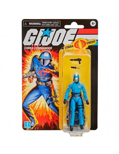 Figura G.I. Joe Cobra Commander Retro Series F10025X0 - 12 cm