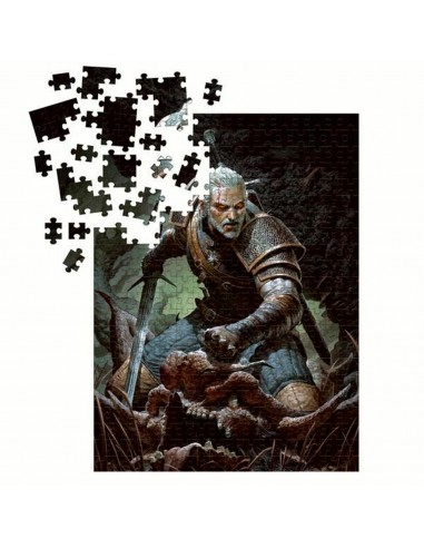 Puzzle The Witcher 3 Wild Hunt Puzzle Geralt - 1000 piezas