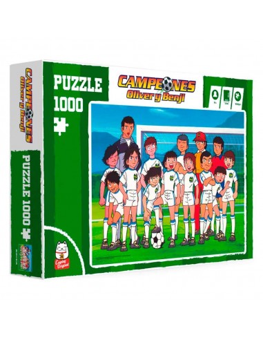 Puzzle Campeones foto equipo - 1000 piezas