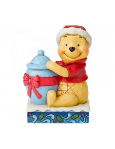 Figura Disney Winnie the Pooh Christmas - 10 cm