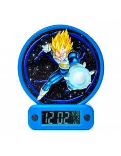 Reloj Despertador con Luz Dragon Ball Z Vegeta