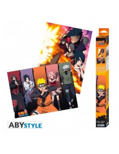 Naruto Shippuden - Set 2 pósters (52x38)