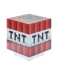 Lámpara con Sonido Minecraft caja TNT