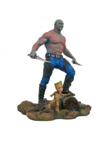 Figura Diorama Marvel Gallery Drax & Baby Groot Guardians of the Galaxy vol. 2 - 25 cm
