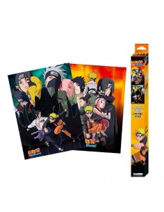 Naruto - Set 2 pósters Ninjas (52x38)