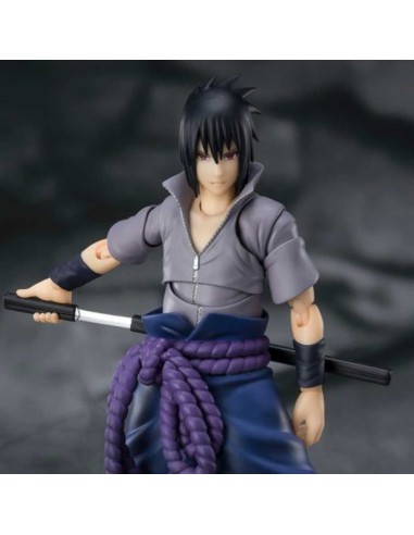 Figura Naruto Shippuden Sasuke Uchiha He Who Bears All Hatred SH Figuarts - 14 cm
