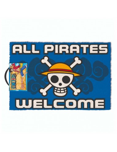 Felpudo One Piece - All Pirates Welcome