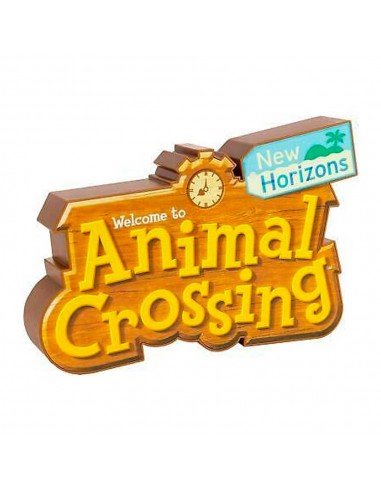 Lámpara Logo Animal Crossing