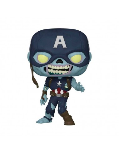 Funko POP! Marvel What If...? Zombie Captain America Exclusive - 9 cm