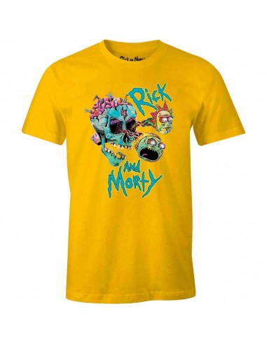 Camiseta amarilla Rick and Morty Frikimasters.es