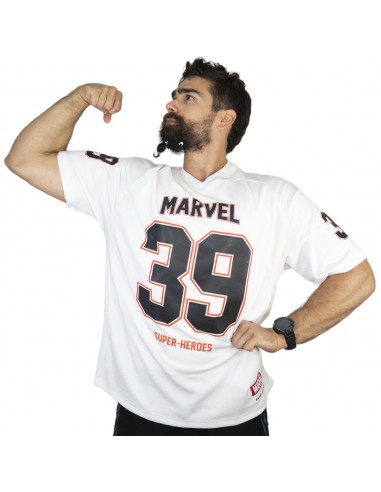 Camiseta de fútbol americano de Marvel