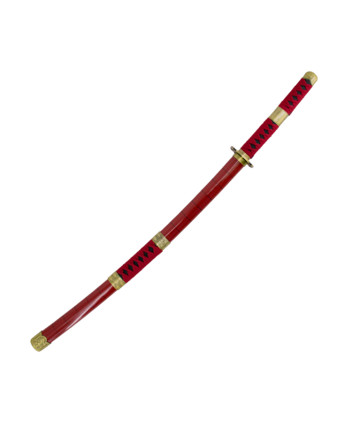 Katana de acero Zoro Sandai Kitetsu