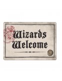 Placa "Wizards welcome" - Harry Potter