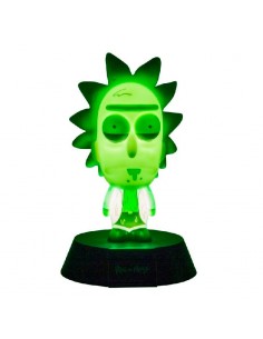 Mini lámpara 3D Toxic Rick - Rick y Morty