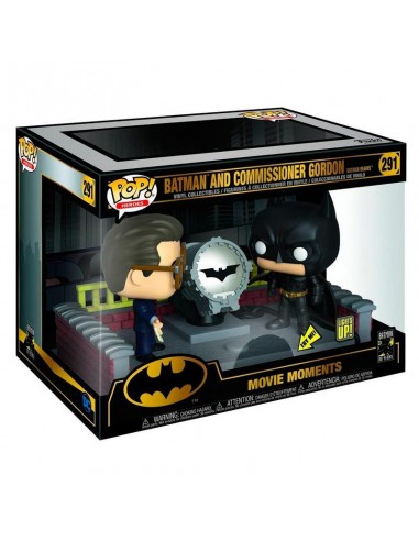 Funko POP! Batman y Gordon con Batseñal luminosa 