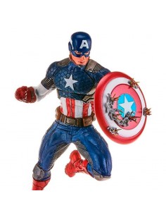 Estatua Marvel Gallery Capitán América - Marvel - 23 cm
