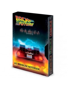 Libreta A5 premium VHS - Regreso al futuro