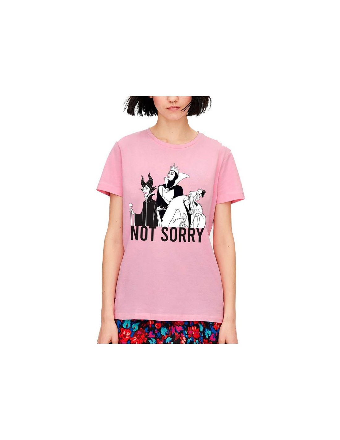 Animado Fahrenheit salir Camiseta villanas "Not sorry" - Disney | Frikimasters.es