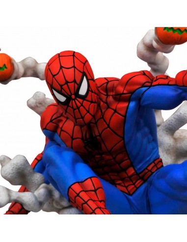 Diorama Spiderman pumkin bombs - marvel gallery