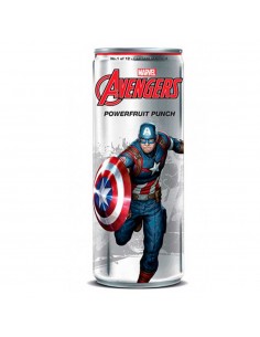 Refresco Powerfruit Punch Capitán América - Avengers