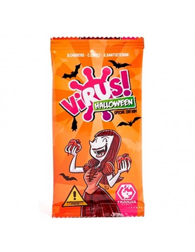 Juego de cartas Virus Halloween special edition