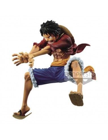 Figura One Piece Monkey D Luffy Maximatic - 15 cm