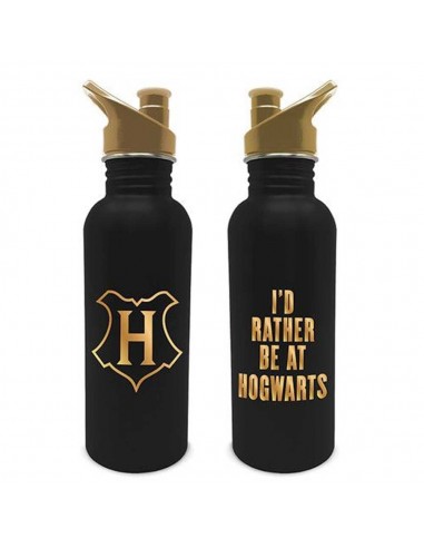 Botella de agua  I'd Rather Be At Hogwarts - Harry potter