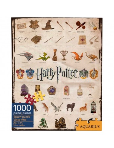 Puzzle Harry Potter iconos - 1000 piezas